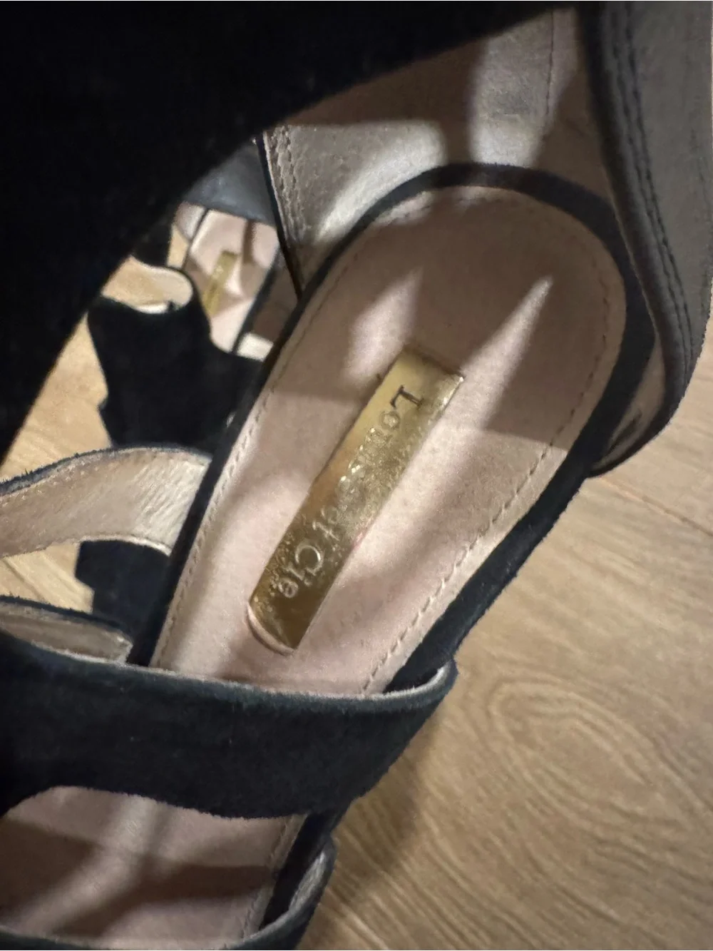 Louise et Cie sculpted suede